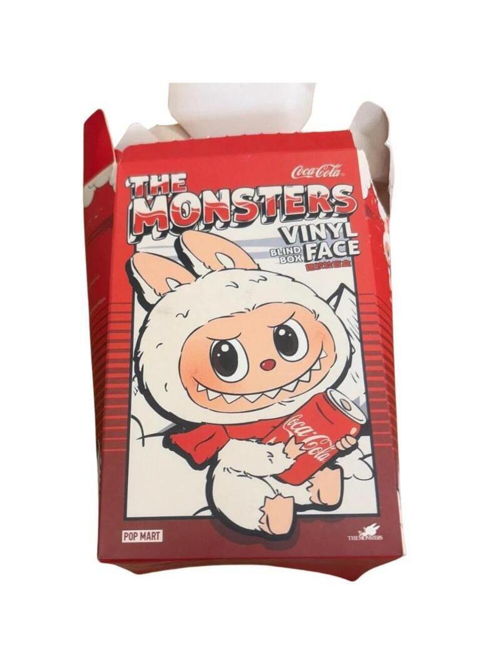 POP MART The Monsters Coca-Cola Vinyl Face Blind Box Labubu Figure Open Box